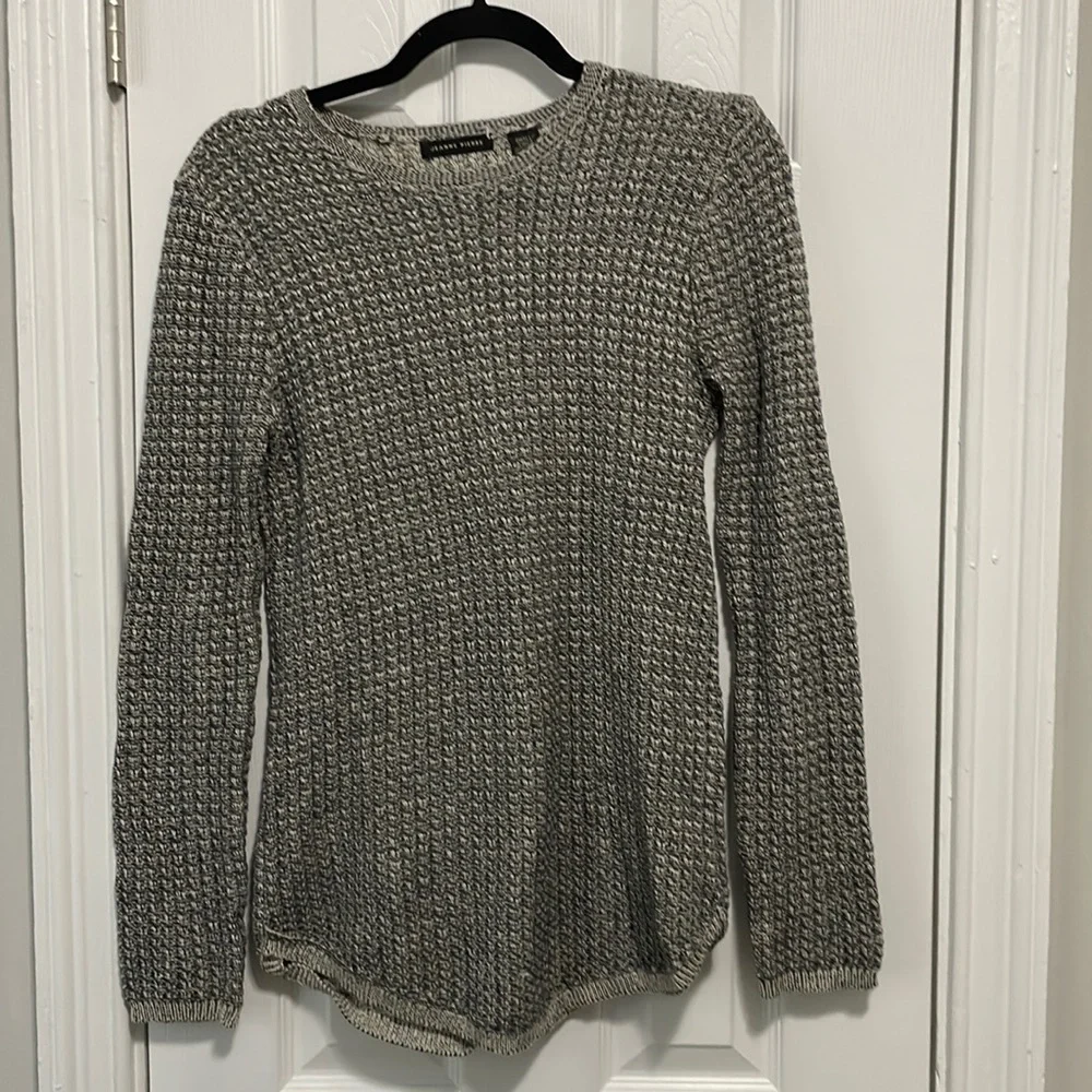 NWOT Jeanne Pierre knit sweater - Picture 1 of 4